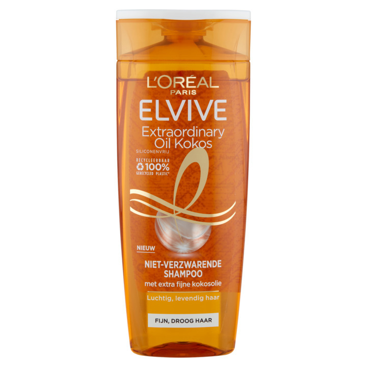 L'oréal paris elvive extraordinary oil kokos nietverzwarende shampoo