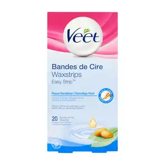 Jumbo Veet waxstrips gevoelige huid 20 stuks aanbieding