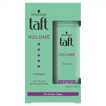 Jumbo Schwarzkopf taft volume styling powder 10g aanbieding