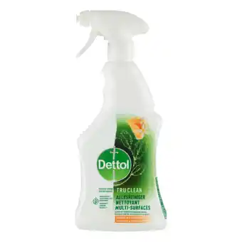 Jumbo Dettol tru clean allesreiniger mandarijn & citroenbloesem 500ml aanbieding