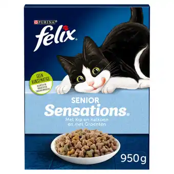 Jumbo Felix® senior sensations met kip, kalkoen en met groenten - kattenvoer 950g aanbieding