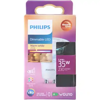 Jumbo Philips led spot 35w gu10 wgd box aanbieding