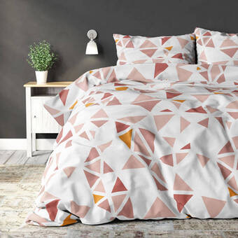 Wehkamp Sleeptime polyester-katoen dekbedovertrek 2 persoons (200x220 cm) aanbieding