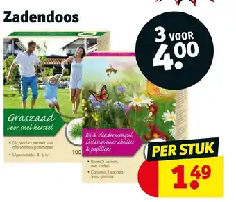 Kruidvat Zadendoos aanbieding