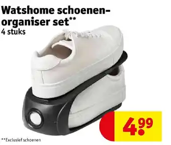 Kruidvat Watshome schoenen-organiser set** aanbieding