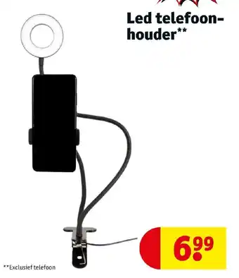 Kruidvat Led telefoon-houder** aanbieding