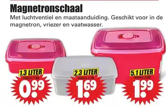 Dirk Magnetronschaal 1.3L aanbieding