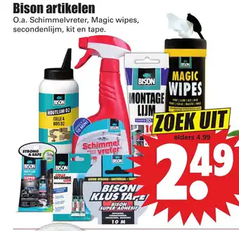 Dirk Bison artikelen aanbieding