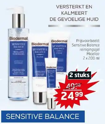 Trekpleister Biodermal Sensitive Balance aanbieding