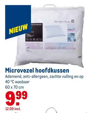 Makro Microvezel hoofdkussen aanbieding