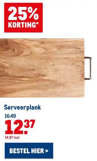 Makro Serveerplank aanbieding