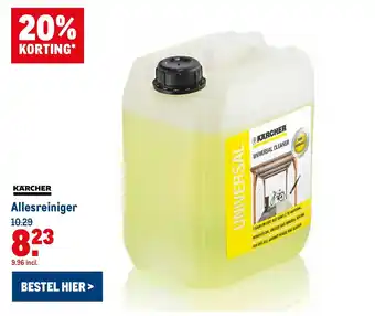 Makro KARCHER Allesreiniger aanbieding