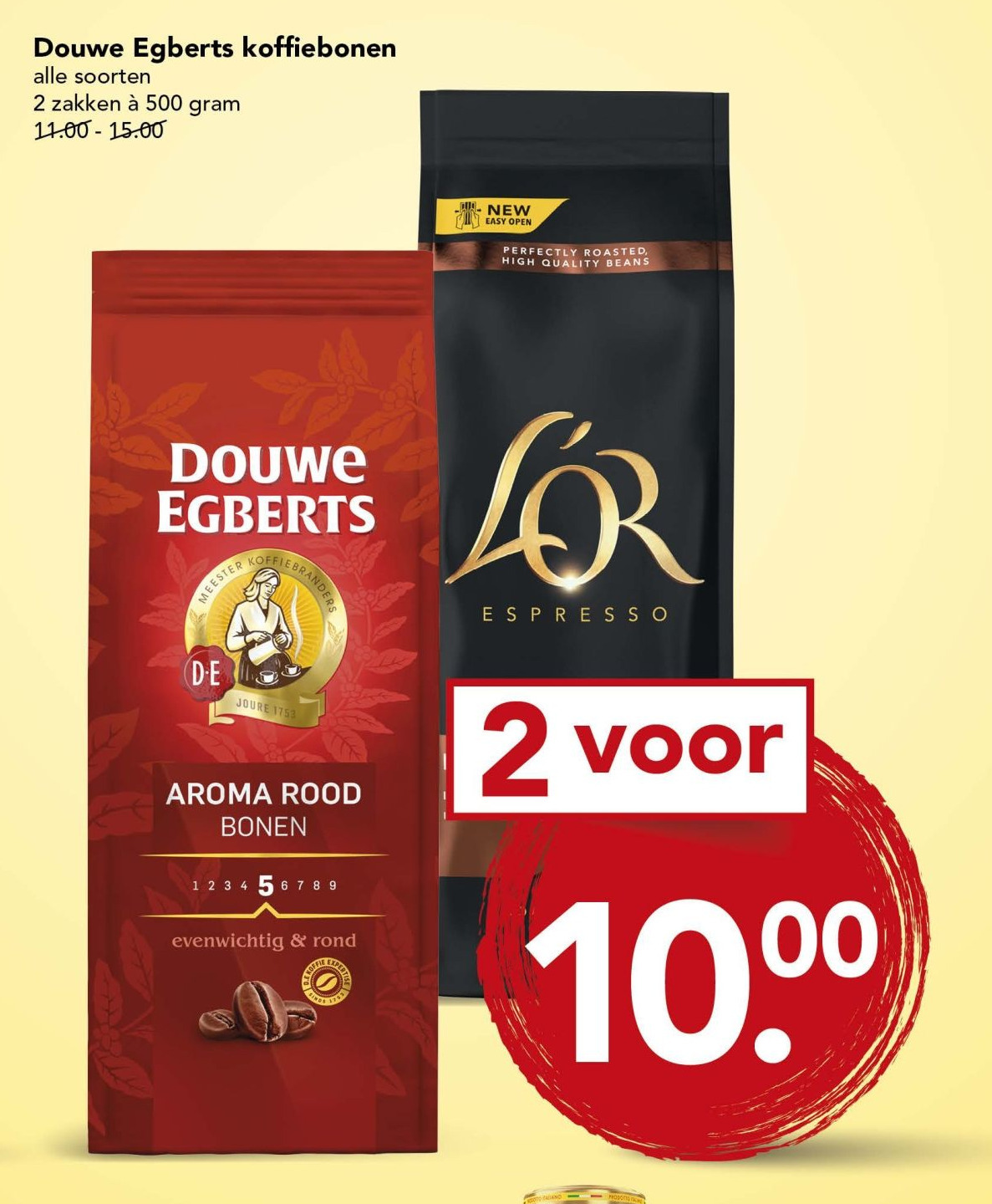 Douwe Egberts koffiebonen aanbieding bij DEEN Douwe Egberts koffiebonen aanbieding bij DEEN