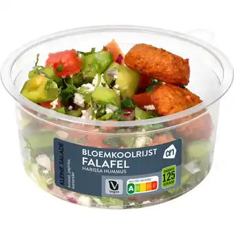 Albert Heijn Ah kleine salade bloemkoolrijst falafel aanbieding