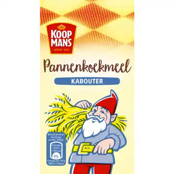 Albert Heijn Koopmans pannenkoekmeel kabouter aanbieding