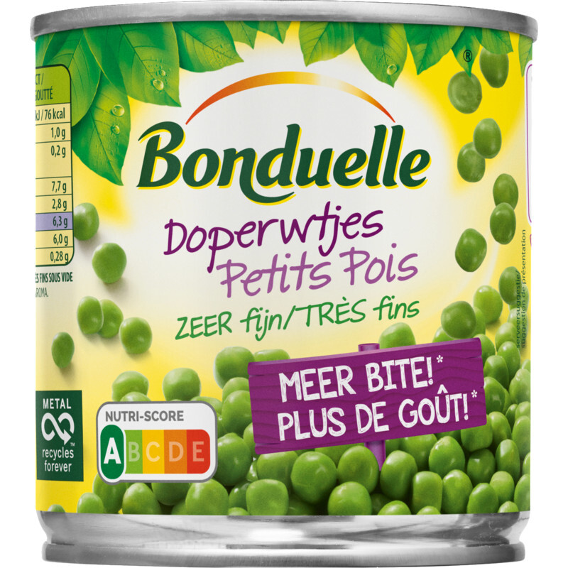 Albert Heijn Bonduelle doperwtjes aanbieding