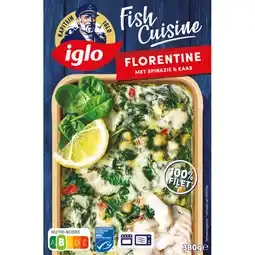 Albert Heijn Iglo fishcuisine florentine aanbieding