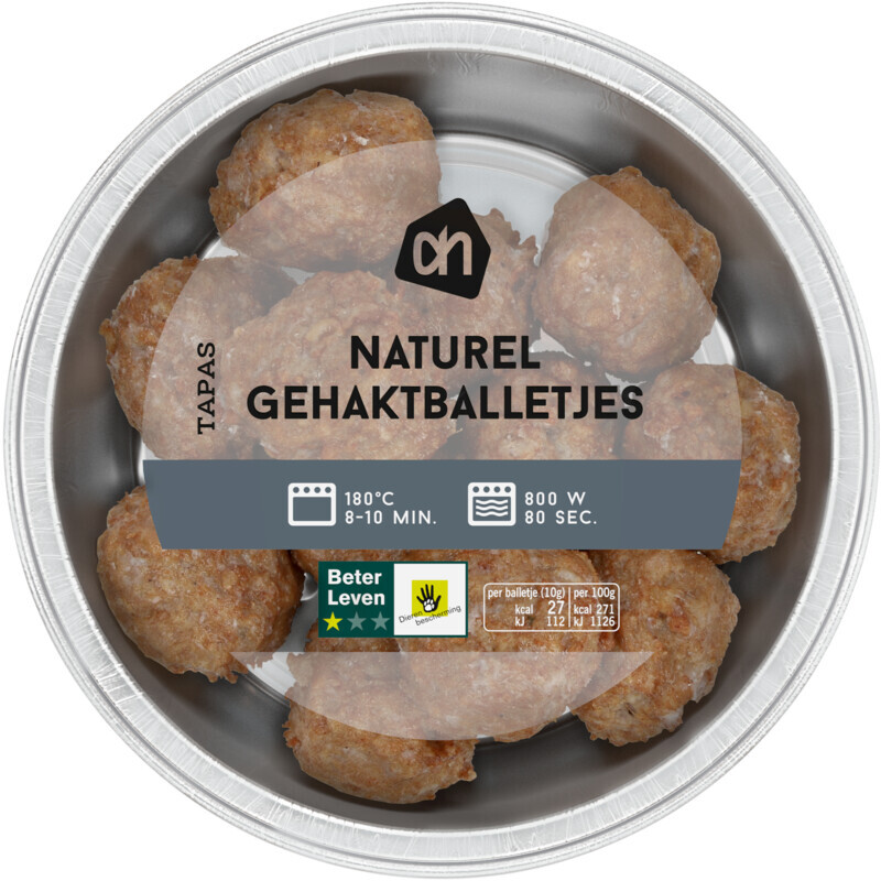 Albert Heijn Ah gehaktballetjes aanbieding