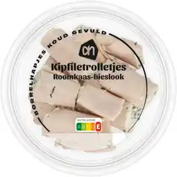 Albert Heijn Ah kipfiletrolletjes roomkaas-tuinkruiden aanbieding