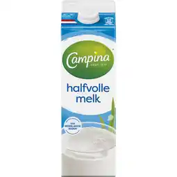 Albert Heijn Campina halfvolle melk aanbieding
