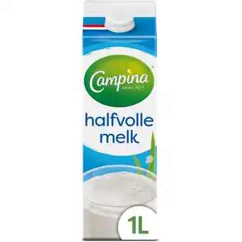 Albert Heijn Campina halfvolle melk aanbieding