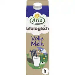 Albert Heijn Arla biologisch volle melk aanbieding