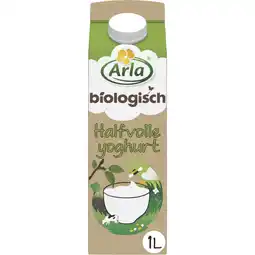 Albert Heijn Arla biologische milde yoghurt halfvol aanbieding