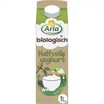 Albert Heijn Arla biologische milde yoghurt halfvol aanbieding