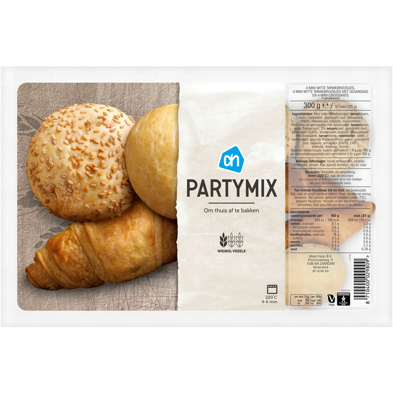 Ah partymix aanbieding bij Albert Heijn