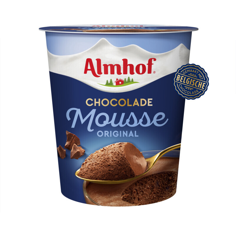 Albert Heijn Almhof chocolademousse aanbieding
