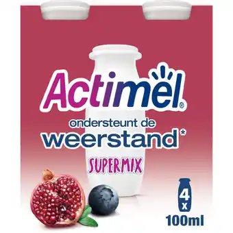 Albert Heijn Actimel drinkyoghurt supermix aanbieding