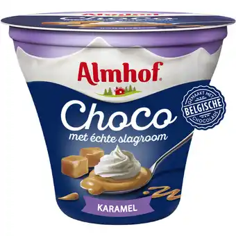 Albert Heijn Almhof choco met echte slagroom karamel aanbieding