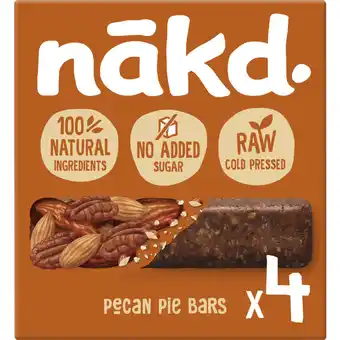 Albert Heijn Nakd. pecan pie fruit- en notenrepen aanbieding