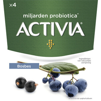 Albert Heijn Activia yoghurt bosbes aanbieding
