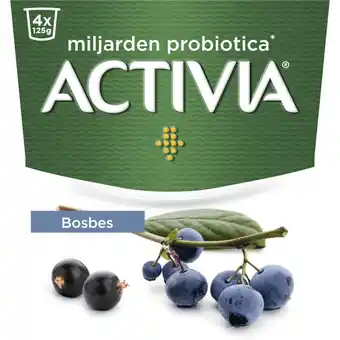 Albert Heijn Activia yoghurt bosbes aanbieding