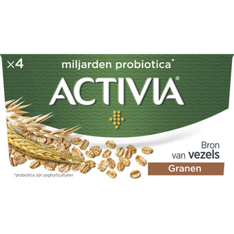Albert Heijn Activia yoghurt granen aanbieding