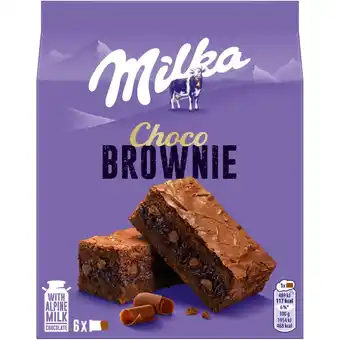 Albert Heijn Milka choco brownie aanbieding