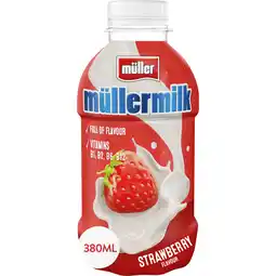 Albert Heijn Müller mullermilk strawberry aanbieding
