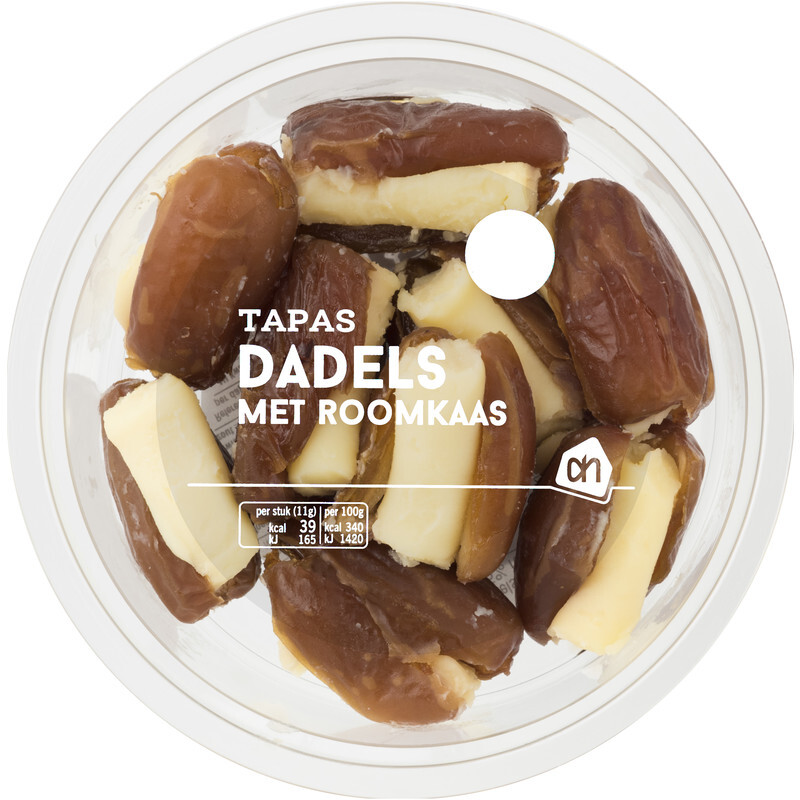 Albert Heijn Ah dadels met roomkaas aanbieding