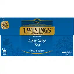 Albert Heijn Twinings lady grey thee aanbieding