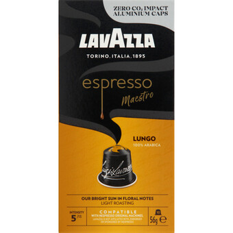 Albert Heijn Lavazza espresso maestro lungo capsules aanbieding