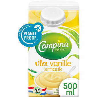 Albert Heijn Campina vanille vla aanbieding