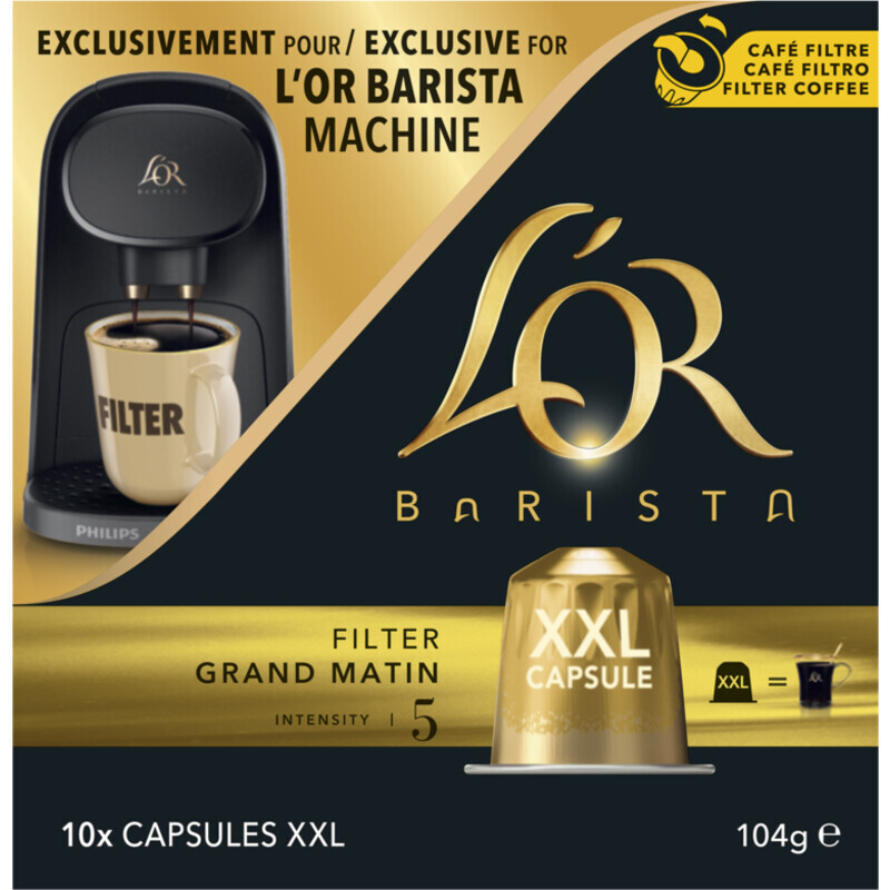L'or barista filter xxl koffiecups aanbieding bij Albert Heijn