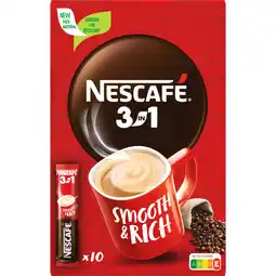 Albert Heijn Nescafé 3in1 rich aroma oploskoffie aanbieding