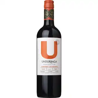 Albert Heijn Undurraga cabernet sauvignon aanbieding