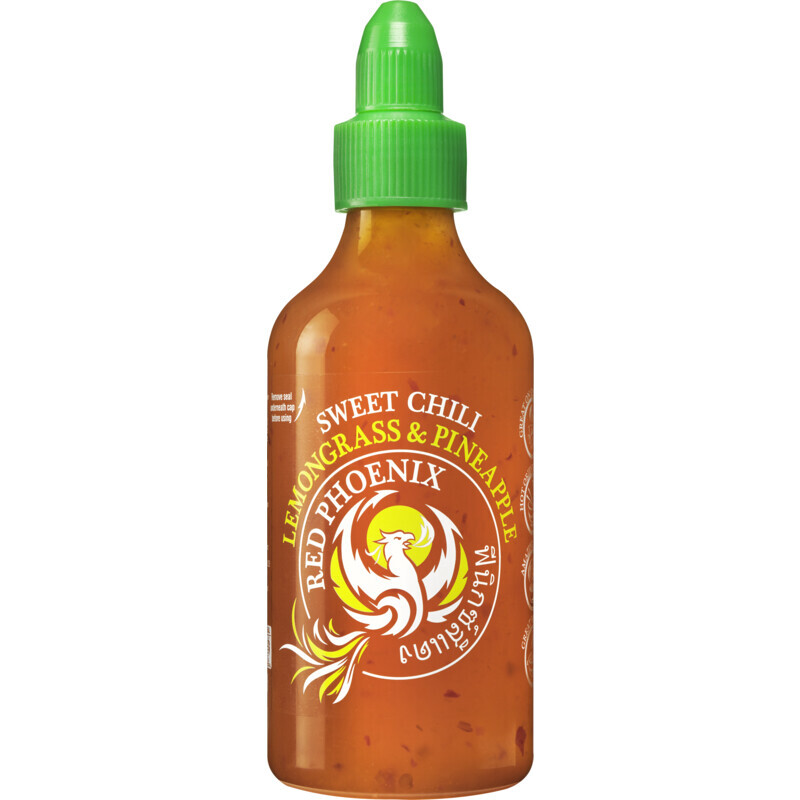 Red phoenix sweet chili saus met lemongrass aanbieding bij Albert Heijn