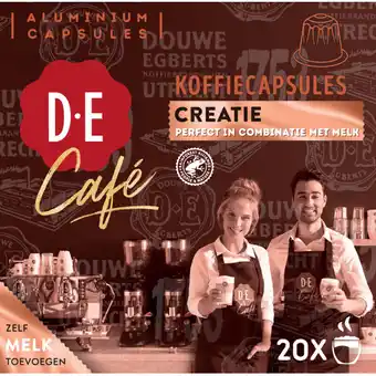 Albert Heijn Douwe egberts cafe creatie koffiecapsules aanbieding