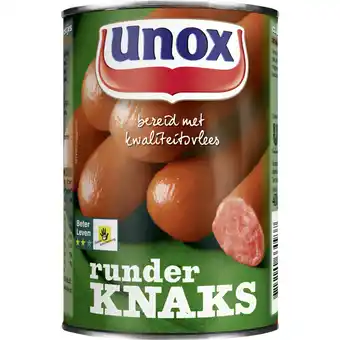 Albert Heijn Unox runder knaks aanbieding