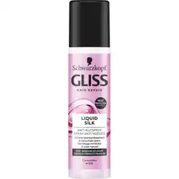Albert Heijn Gliss kur anti-klit spray liquid silk gloss aanbieding