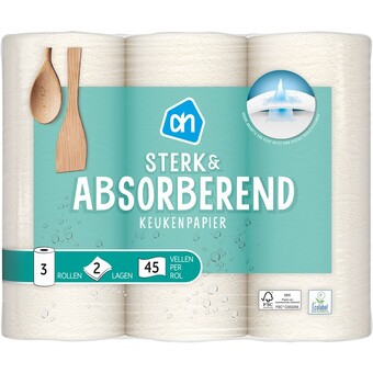 Albert Heijn Ah keukenpapier sterk & absorberend aanbieding